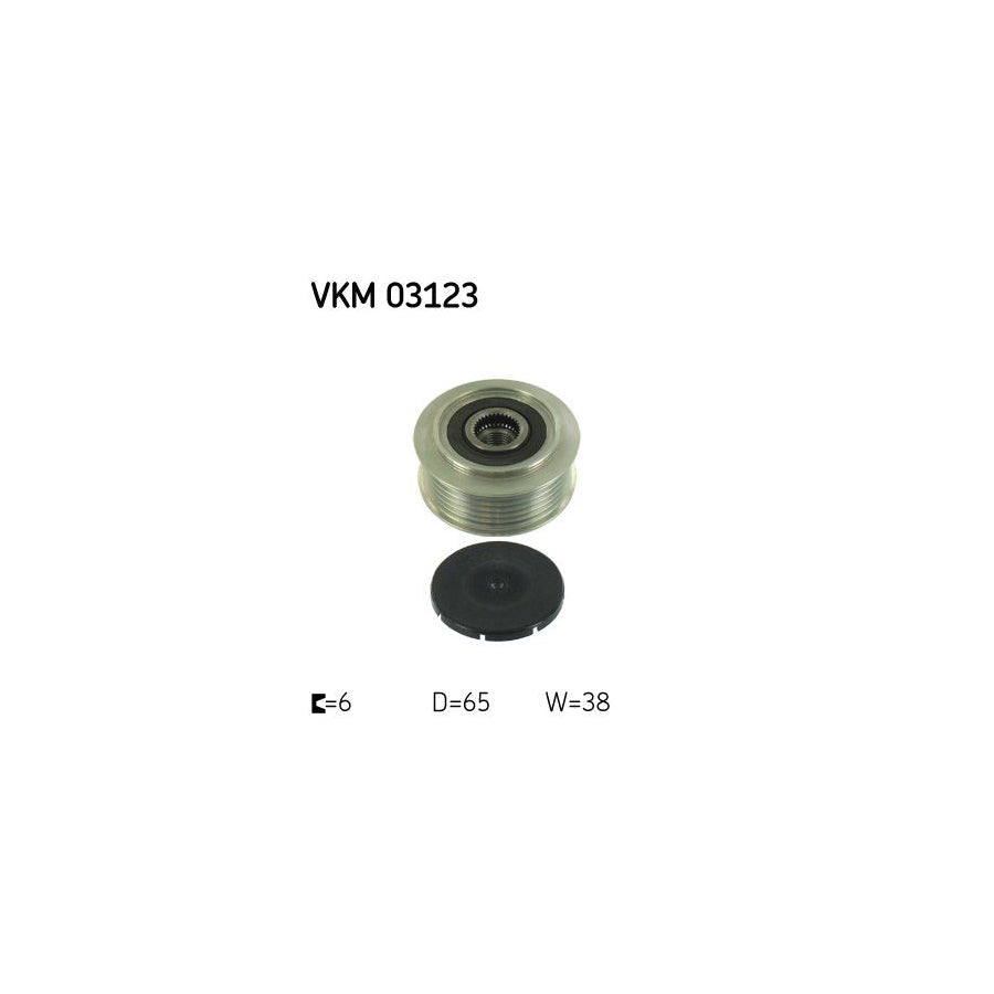 Skf Vkm 03123 Alternator Freewheel Clutch For Audi A6 | ML Performance US Car Parts