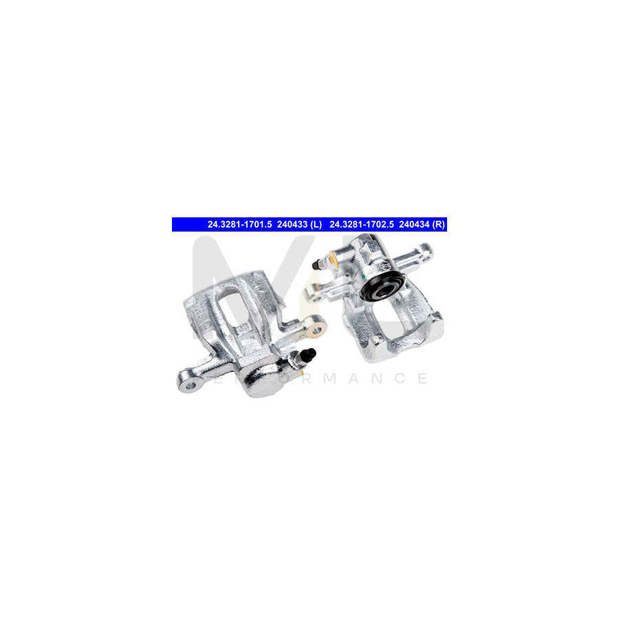 ATE 24.3281-1701.5 Brake Caliper suitable for MERCEDES-BENZ A-Class (W168) without holder