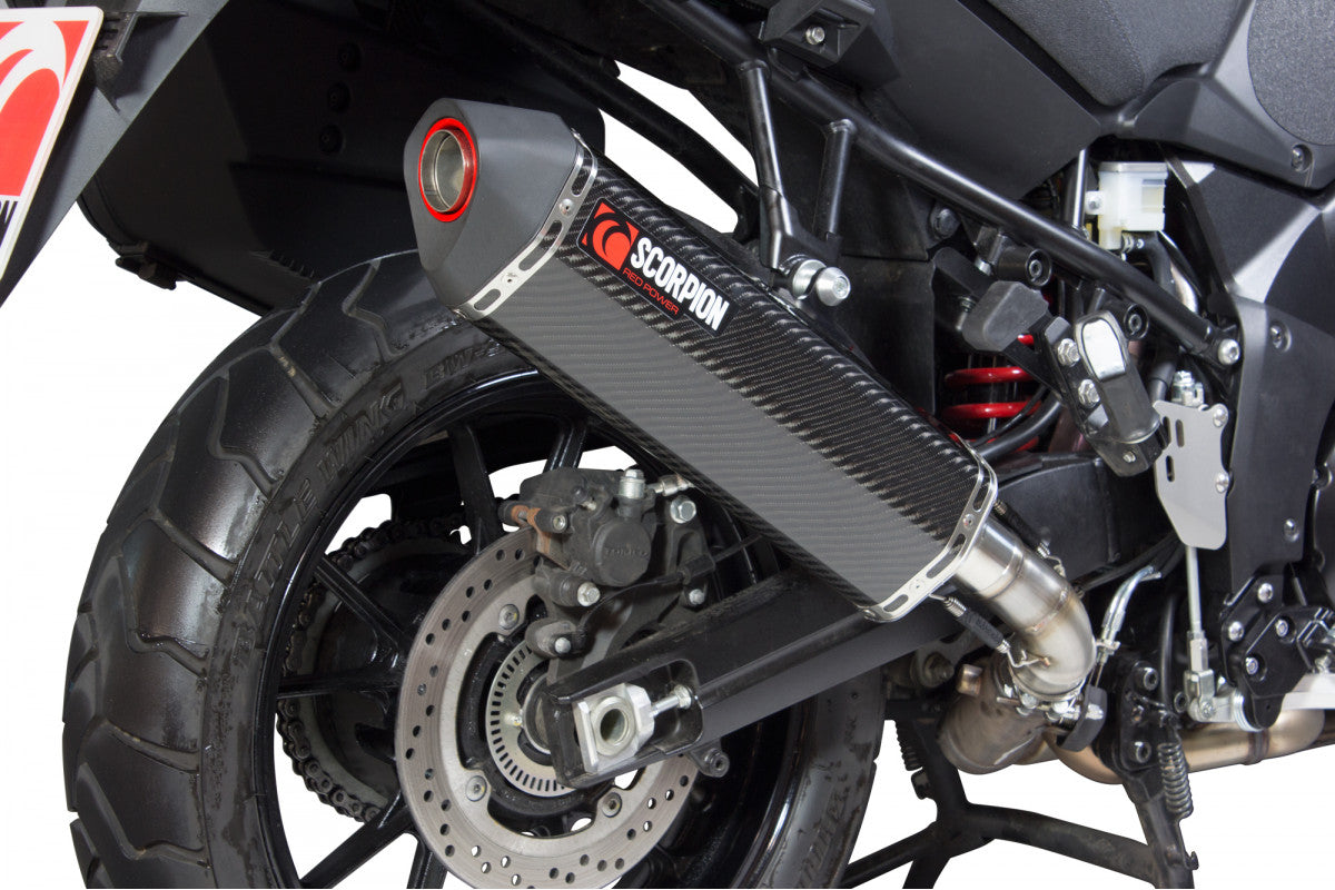 Scorpion RSI115CEO Suzuki DL1000 V-Strom Serket Parallel Slip-On - Carbon Fibre Sleeve | ML Performance US US