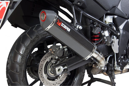 Scorpion RSI115CEO Suzuki DL1000 V-Strom Serket Parallel Slip-On - Carbon Fibre Sleeve | ML Performance US US