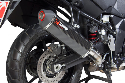 Scorpion RSI115CEO Suzuki DL1000 V-Strom Serket Parallel Slip-On - Carbon Fibre Sleeve | ML Performance US US