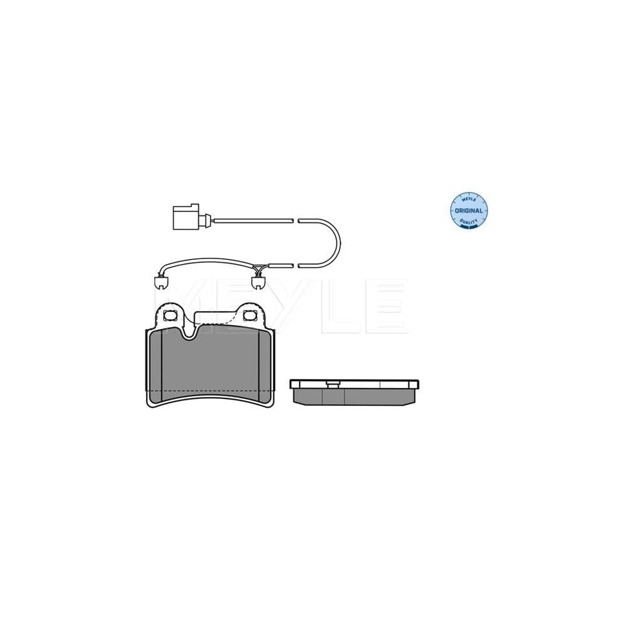 Meyle 025 240 9717 Brake Pad Set For VW Touareg