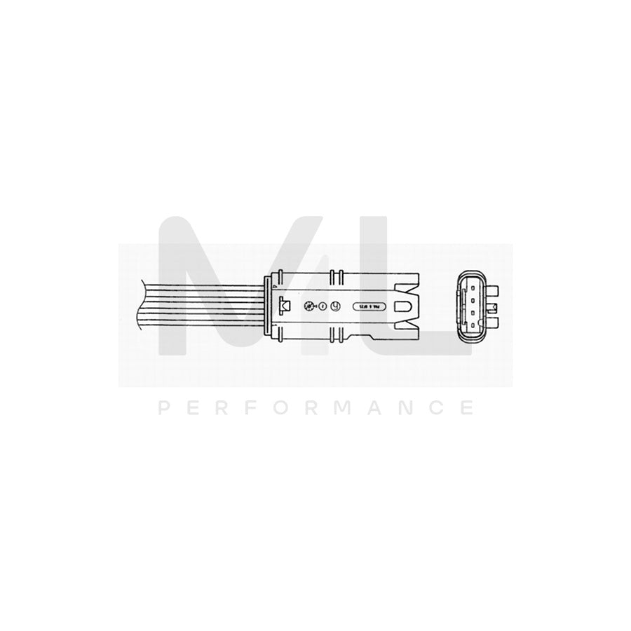 NTK Lambda Sensor / O2 Sensor (NGK 0072) - OZA630-BM1 | ML Car Parts UK | ML Performance