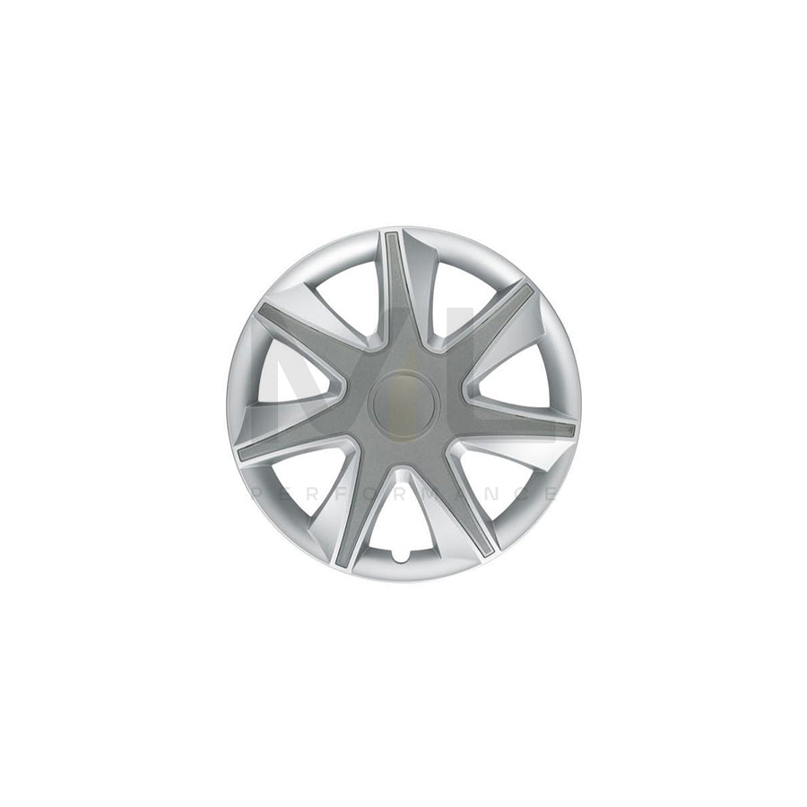 CAR1 Race II CO 6145 Wheel trims 15 Inch Grey/silver