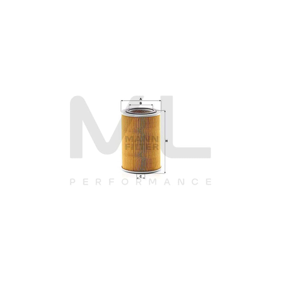 MANN-FILTER C 15 124/1 Air Filter Filter Insert
