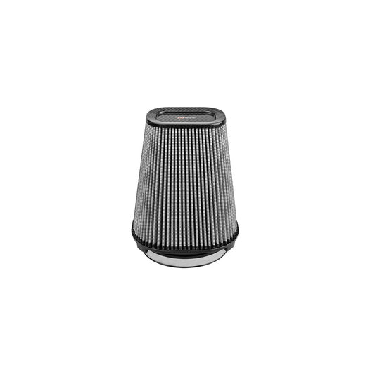  aFe 21-90110-CF (7-1/2x5-1/2) IN F x (9x7) IN B x (5-3/4x3-3/4) IN T (Carbon Fiber) x 10 IN H Intake Replacement Air Filter  | ML Performance US Car Parts