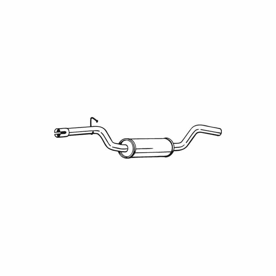 Bosal 233-211 Middle Silencer for VW Passat
