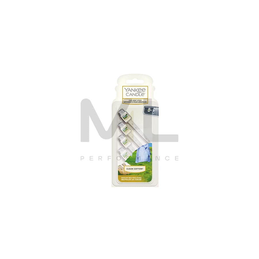 Yankee Candle Vent Sticks Air Freshener - Clean Cotton