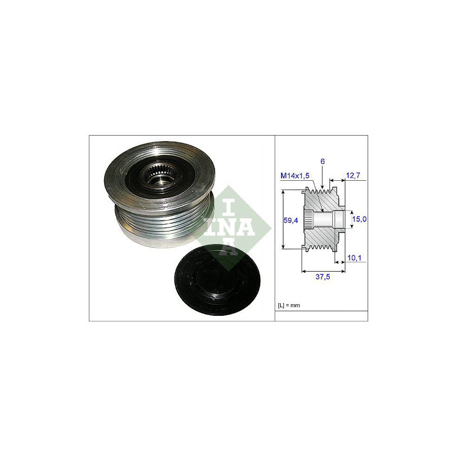 Ina 535 0110 10 Alternator Freewheel Clutch | ML Performance US Car Parts