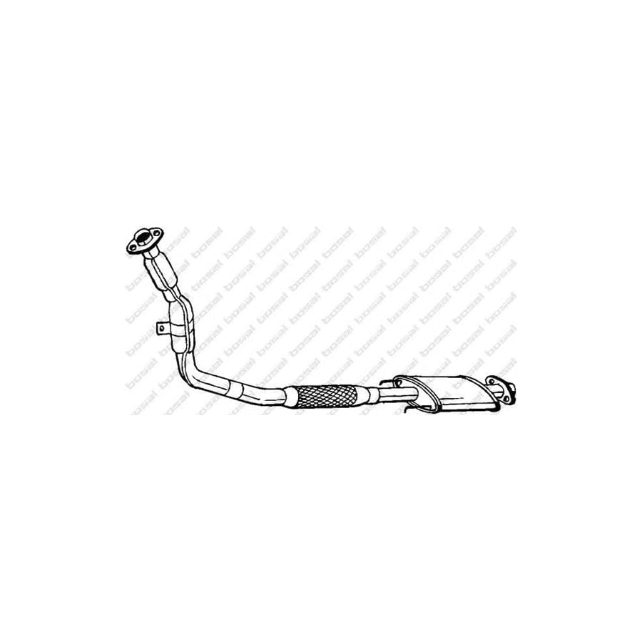Bosal 228-801 Front Silencer for Toyota Starlet III Hatchback (P70)