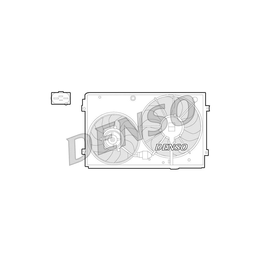 DENSO DER32011 Fan, Radiator