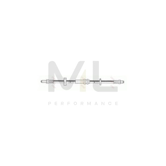 TRW PHC281 Brake Hose for ALFA ROMEO 33 476mm, M10x1 | ML Performance Car Parts