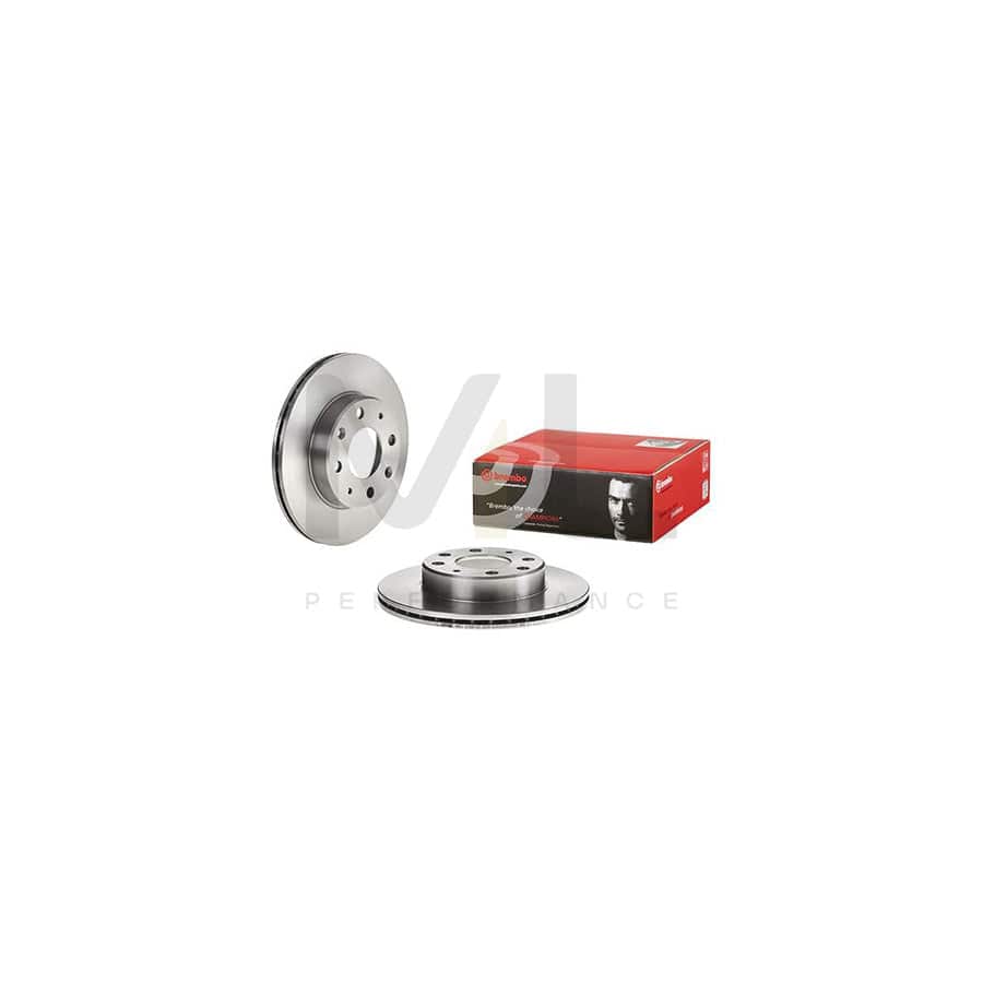 BREMBO 09.C285.10 Brake Disc Internally Vented, High-carbon, with bolts/screws | ML Performance Car Parts