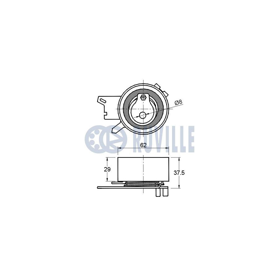 Ruville 55789 Alternator Freewheel Clutch