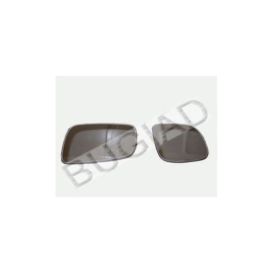 BUGIAD Bsp20640 Mirror Glass, Outside Mirror for Skoda Fabia