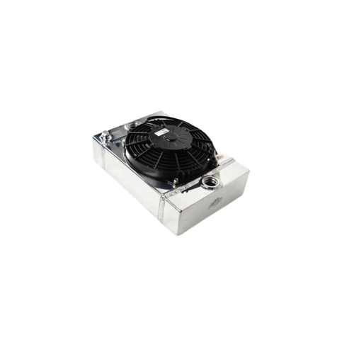 CSF Race Universal Drag Race / Tuck Radiator - Includes 9-inch SPAL fa