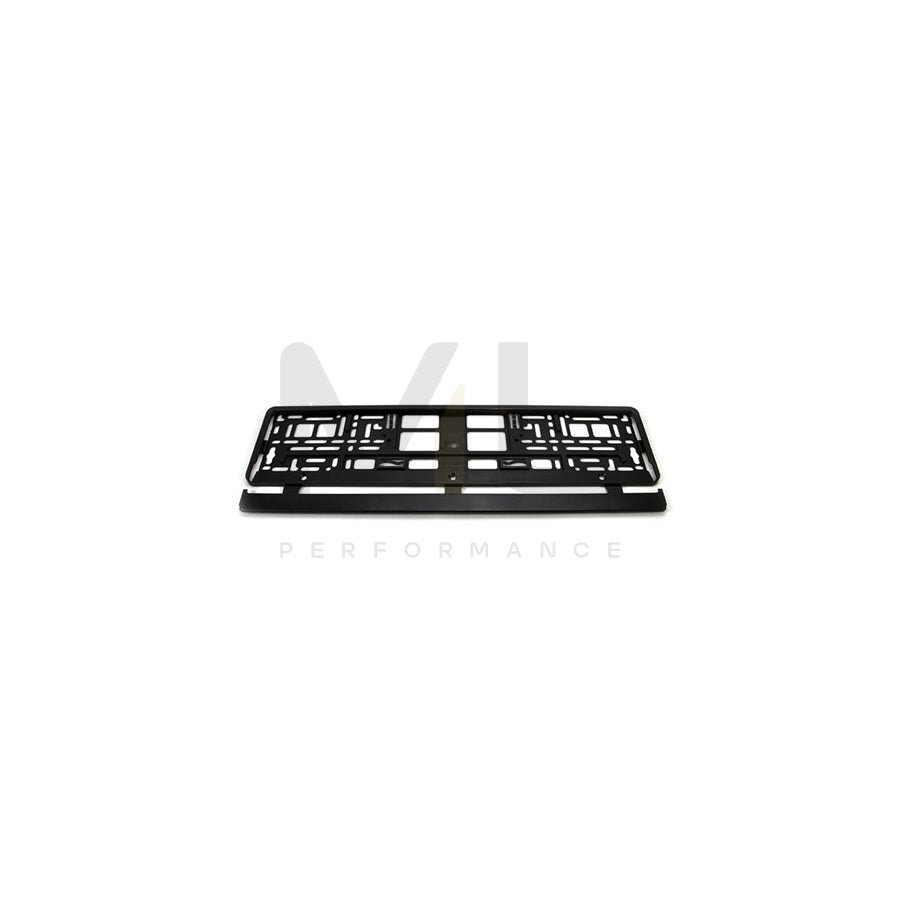 UTAL Black 01642 Number plate holder Black, frameless