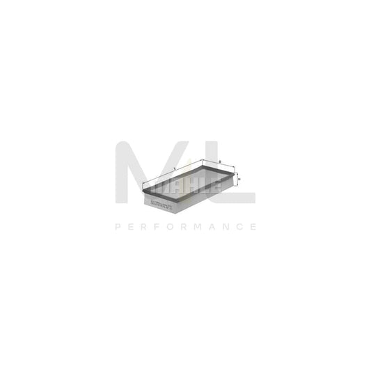 MAHLE ORIGINAL LX 514 Air Filter Filter Insert | ML Performance Car Parts