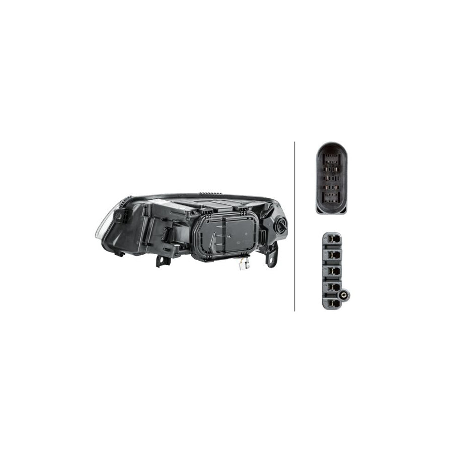 Hella 1LL 008 881-441 Headlight For Audi A6