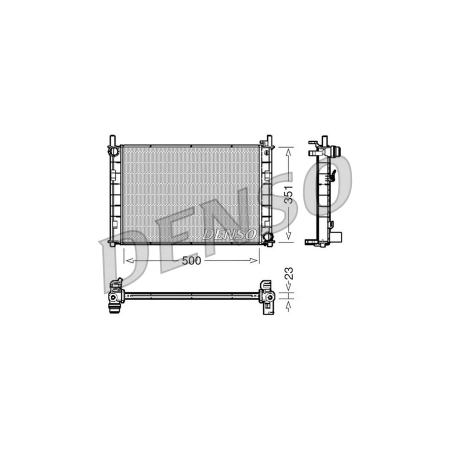DENSO DRM10045 Engine Radiator
