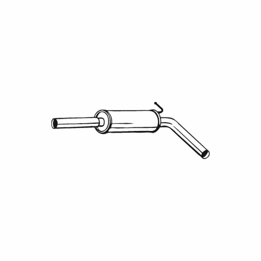 Bosal 233-783 Middle Silencer