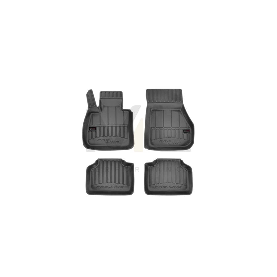 FROGUM 3D407909 Floor mat set for BMW 2 Active Tourer (F45) Elastomer, Front and Rear, Quantity: 4, Black