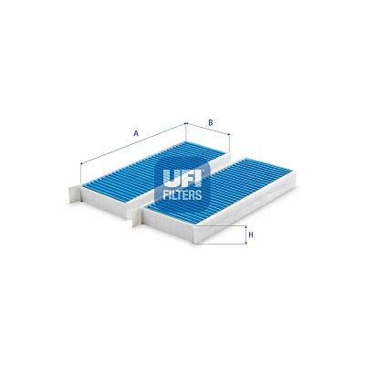 UFI 34.254.00 Pollen Filter For Peugeot 308