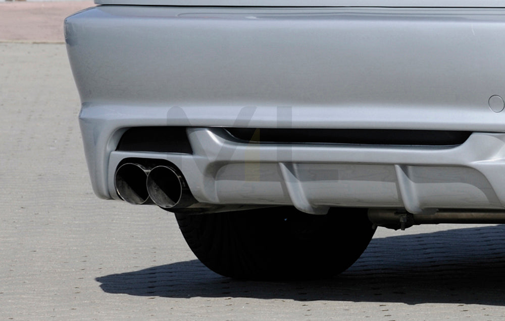Rieger 00050252 BMW 3 Series E46 Rear Diffuser 1 | ML Performance UK Car Parts