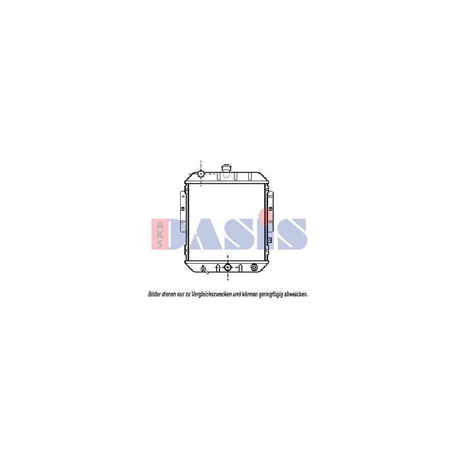 AKS Dasis 360350N Engine Radiator