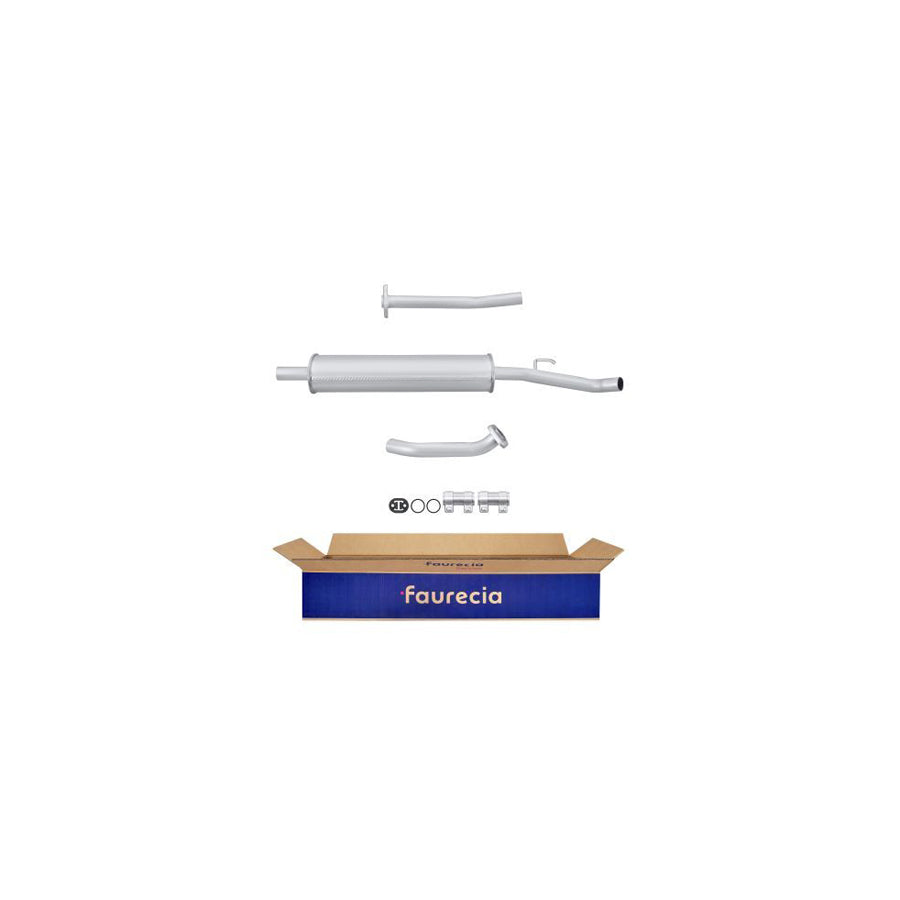 Hella 8LB 366 021-821 Front Silencer For Nissan Micra III Hatchback (K12)