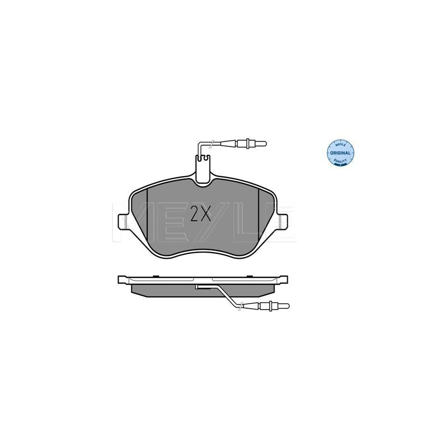Meyle 025 241 3317/W Brake Pad Set