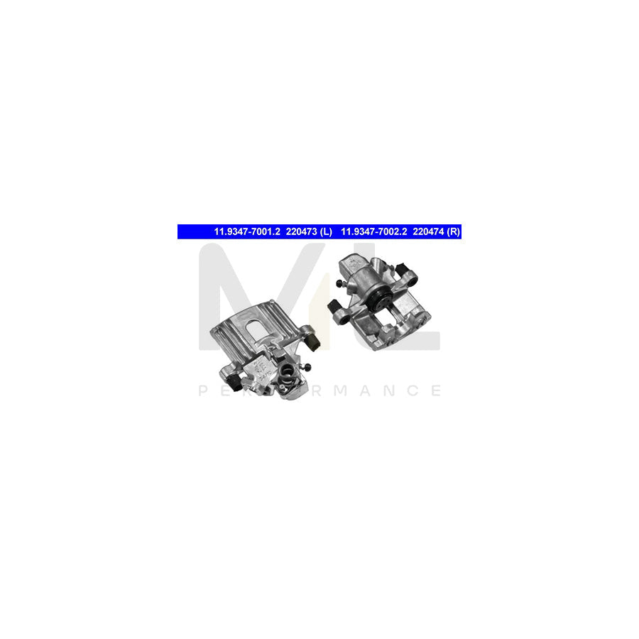 ATE 11.9347-7002.2 Brake Caliper for MINI Hatchback (R50, R53) without holder