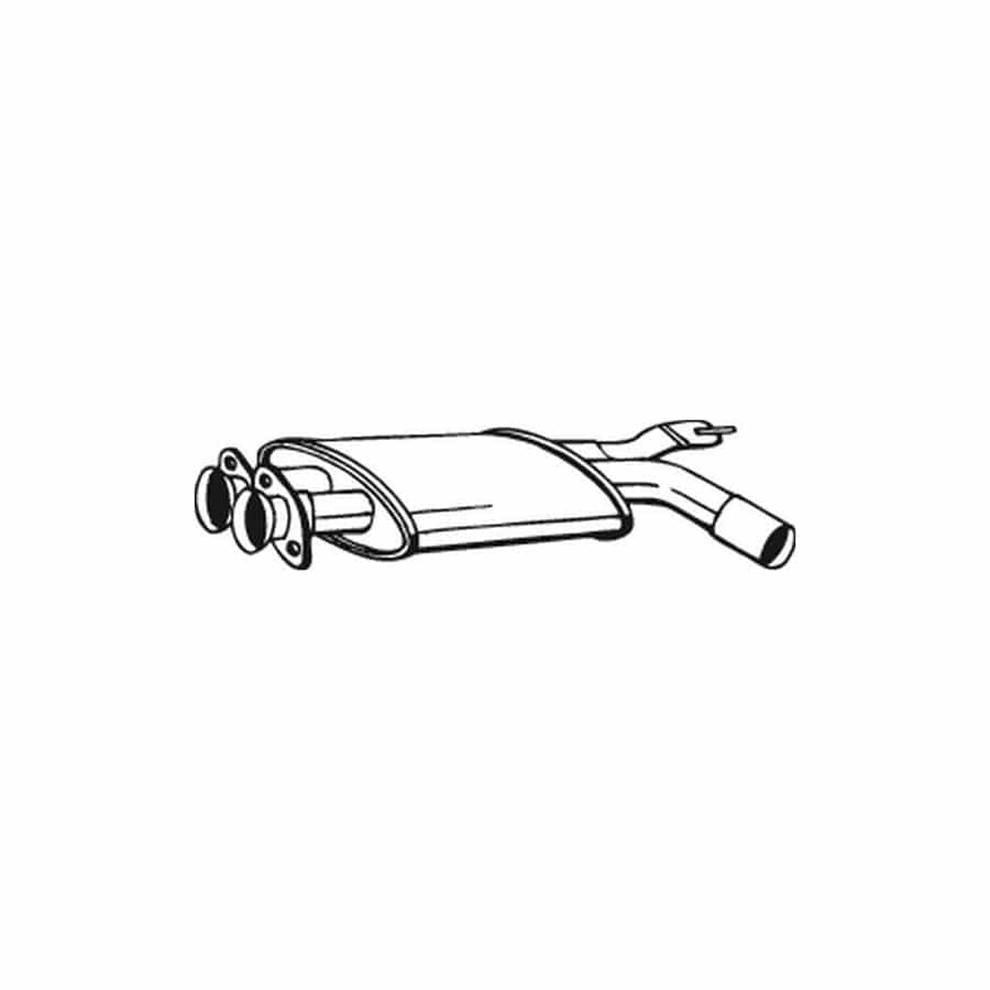 Bosal 247-251 Middle Silencer for BMW 5 Series