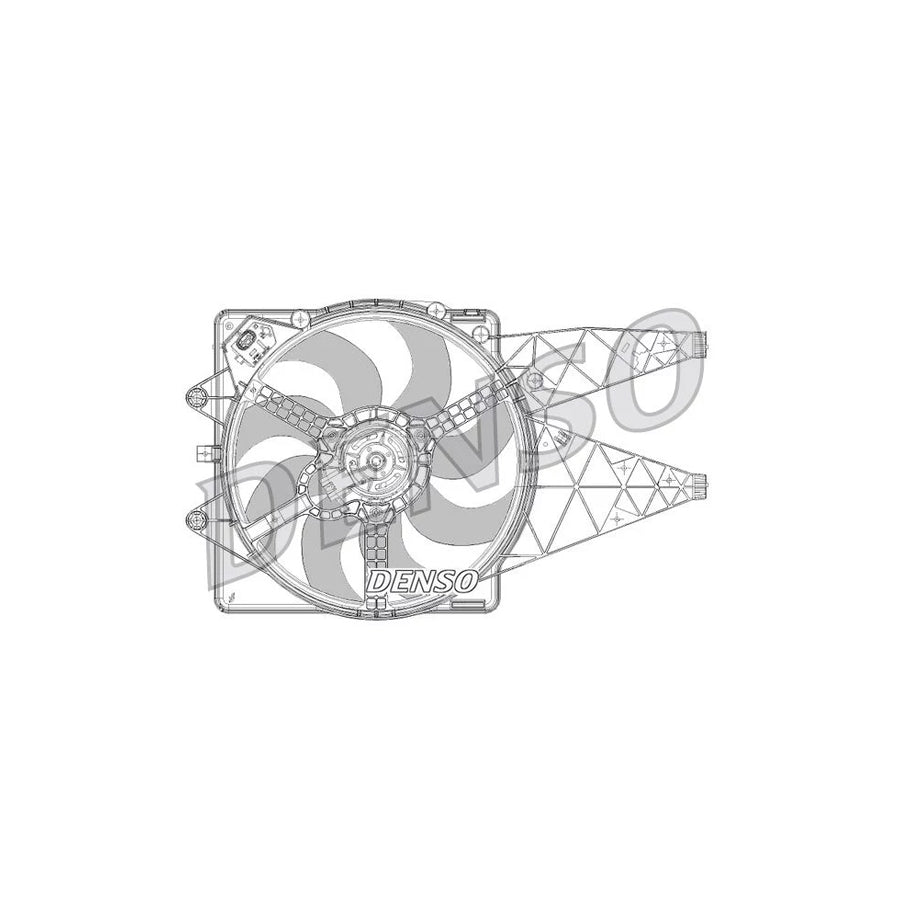 DENSO DER09094 Fan, Radiator