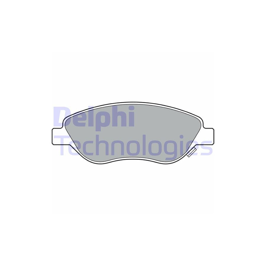 Delphi Lp3360 Brake Pad Set For Fiat Tipo