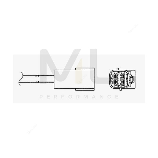NTK Lambda Sensor - Oxygen / O2 Sensor OZA610-N5 (NGK 1434) | ML Car Parts UK | ML Performance