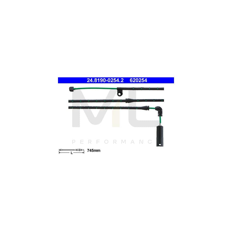 ATE 24.8190-0254.2 Brake pad wear sensor for BMW X3 (E83)