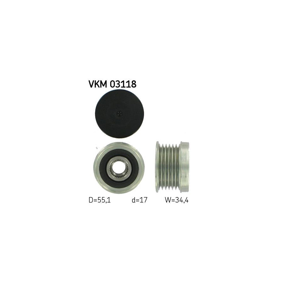Skf Vkm 03118 Alternator Freewheel Clutch | ML Performance US Car Parts