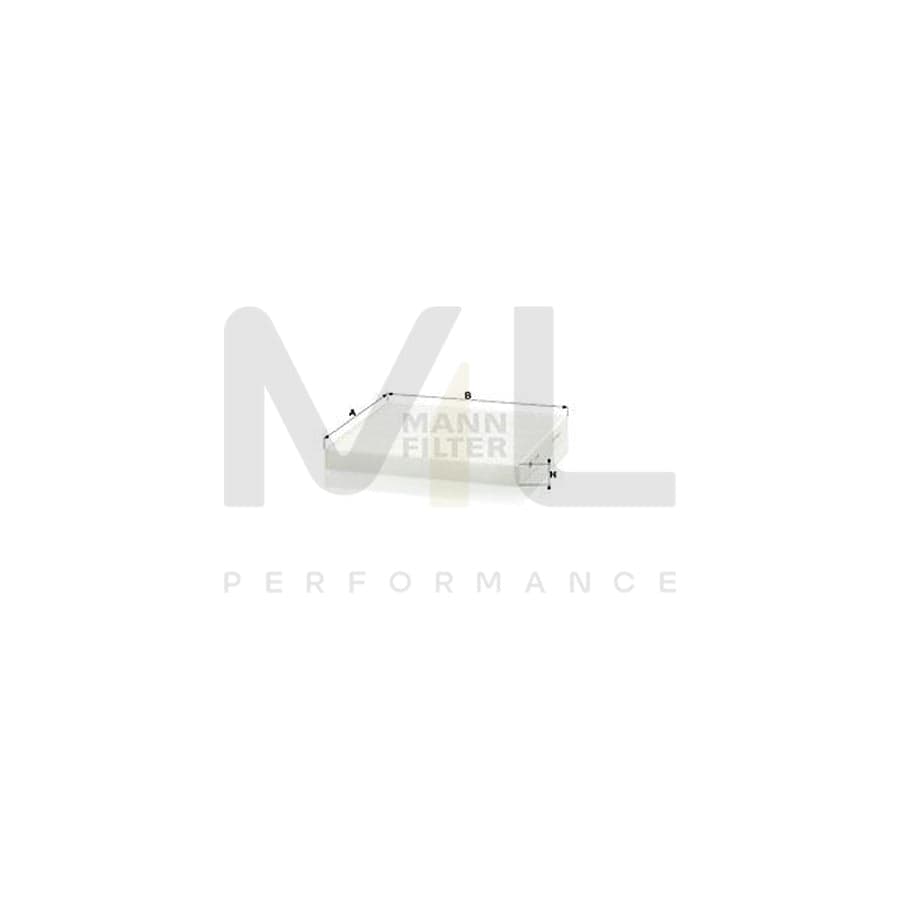 MANN-FILTER CU 2544 Pollen filter Particulate Filter