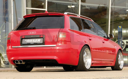Rieger 00055318 Audi 4B A6 Rear Diffuser - S6-Look 4 | ML Performance UK Car Parts