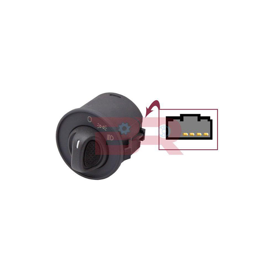 Botto Ricambi Brel1023 Switch, Outline Lamp