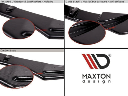 Maxton Design Toyota Avensis MK3.5 (2015-2018) Front Splitter V.1