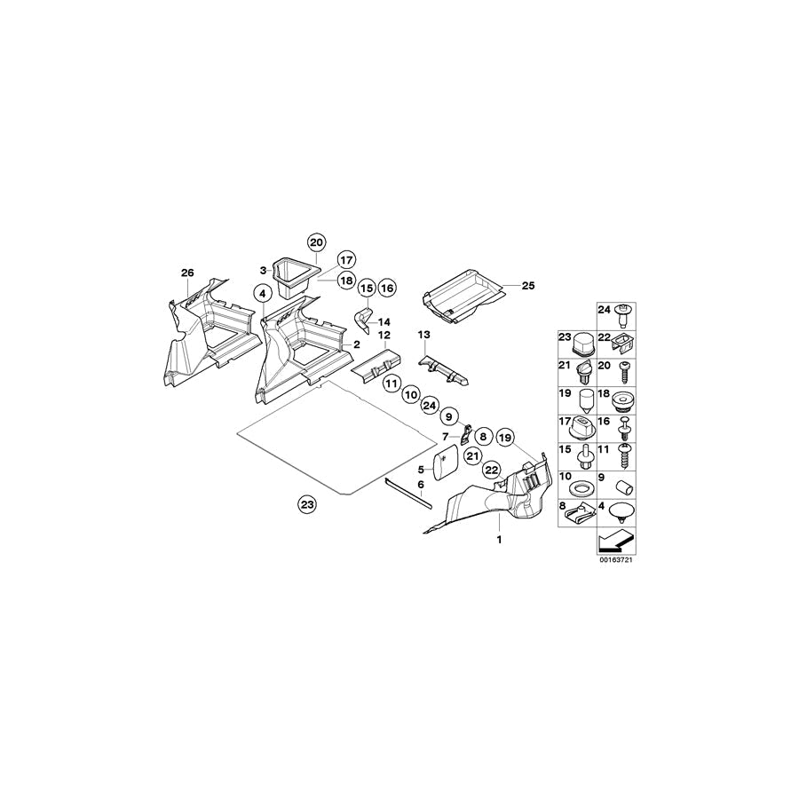 Genuine BMW 51478400713 E36 Cover Positive Battery Terminal (Inc. Z3) | ML Performance US Car Parts