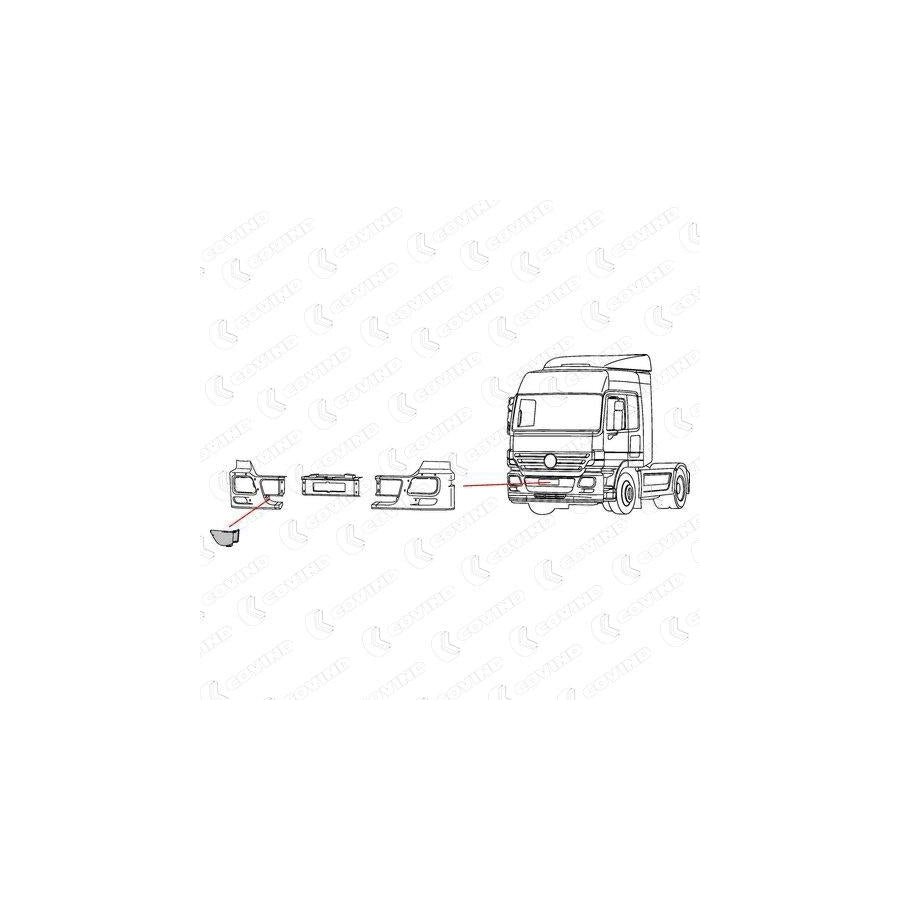 Covind 943/126 Cover, Bumper
