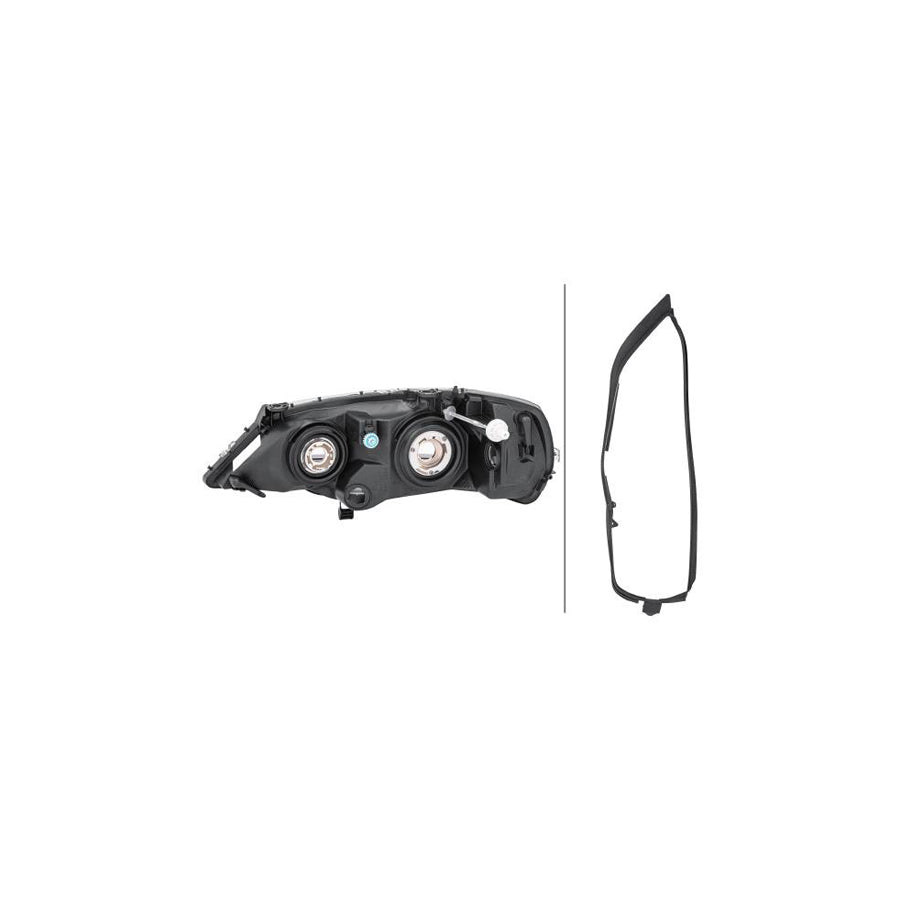 Hella 1EG 007 640-401 Headlight For Opel Astra