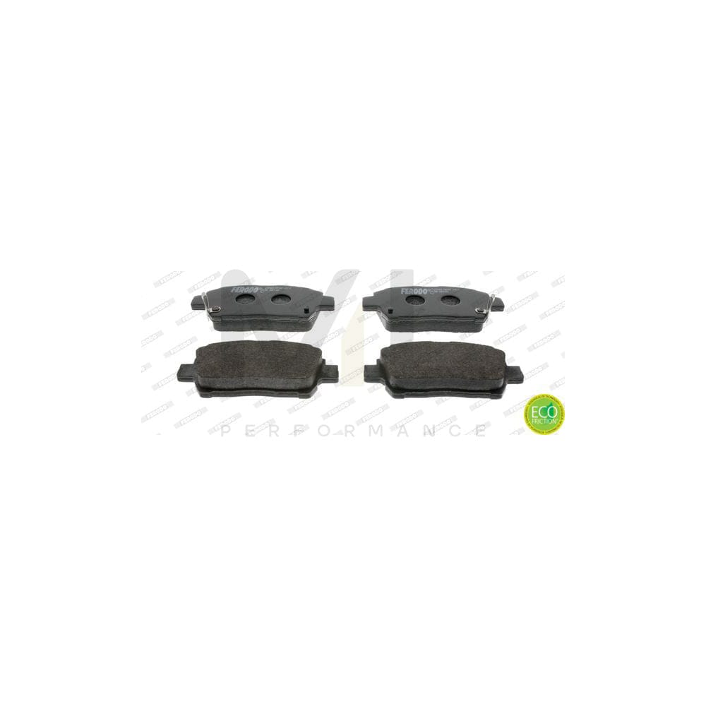 Ferodo Premier Eco Friction Fvr1038 Brake Pad Set Incl. Wear Warning Contact, With Piston Clip, Without Accessories | ML Performance Car Parts
