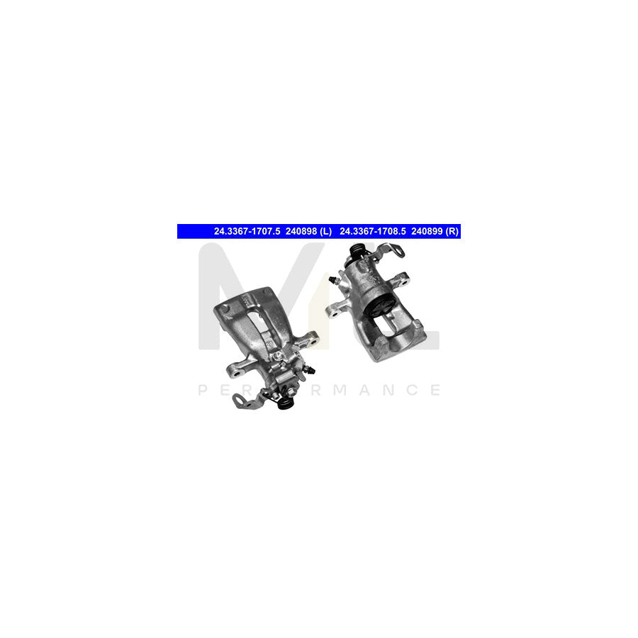 ATE 24.3367-1708.5 Brake Caliper without holder
