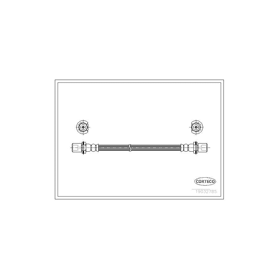 Corteco 19032785 Brake Hose