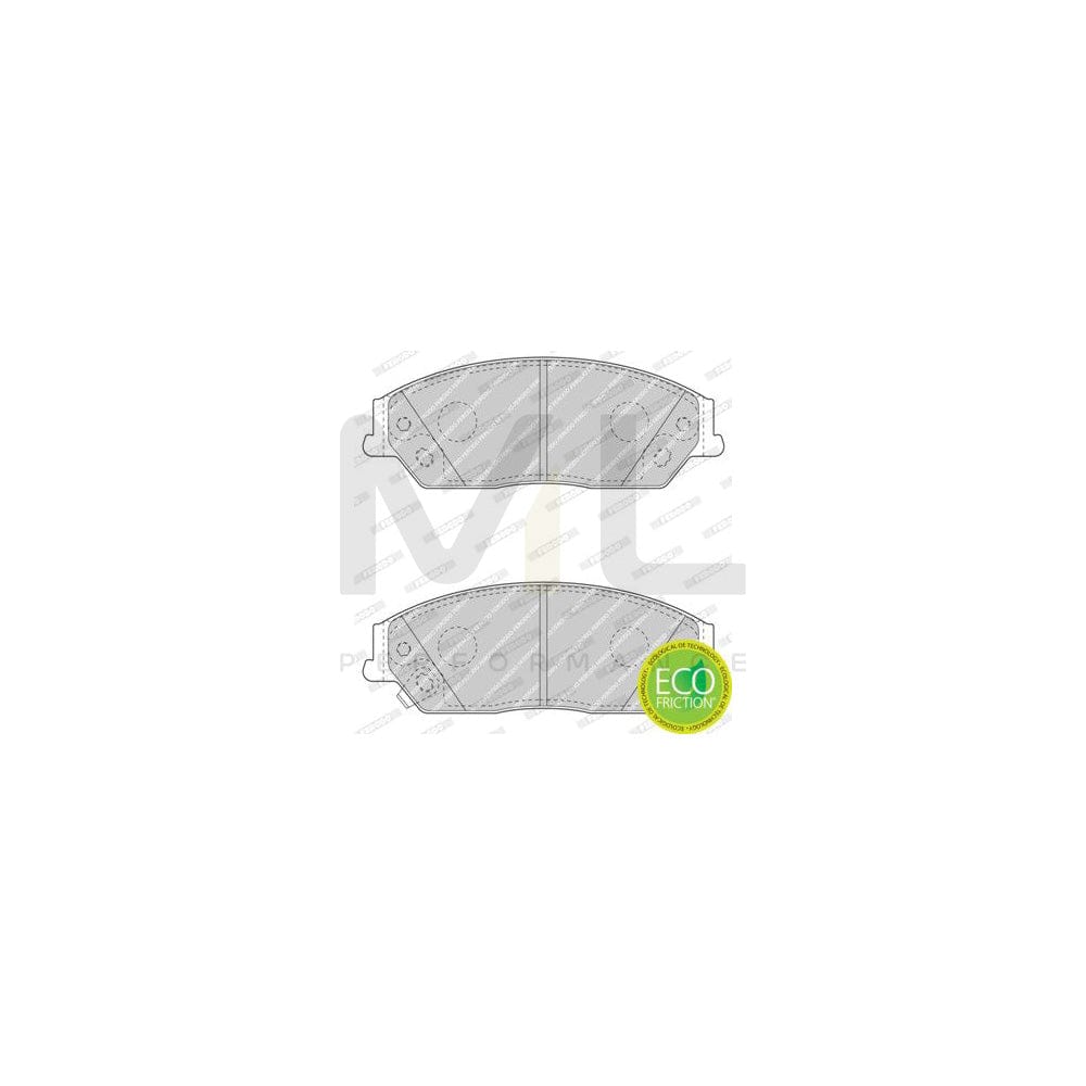 Ferodo Premier Fdb4284 Brake Pad Set With Acoustic Wear Warning | ML Performance Car Parts