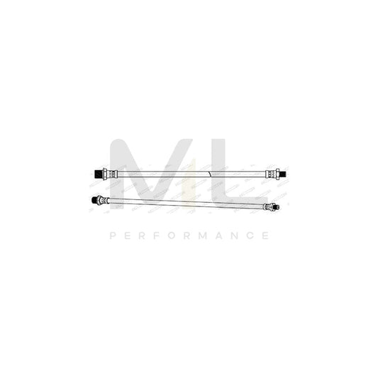 FERODO FHY2983 Brake Hose 495mm, M 10X1 | ML Performance Car Parts